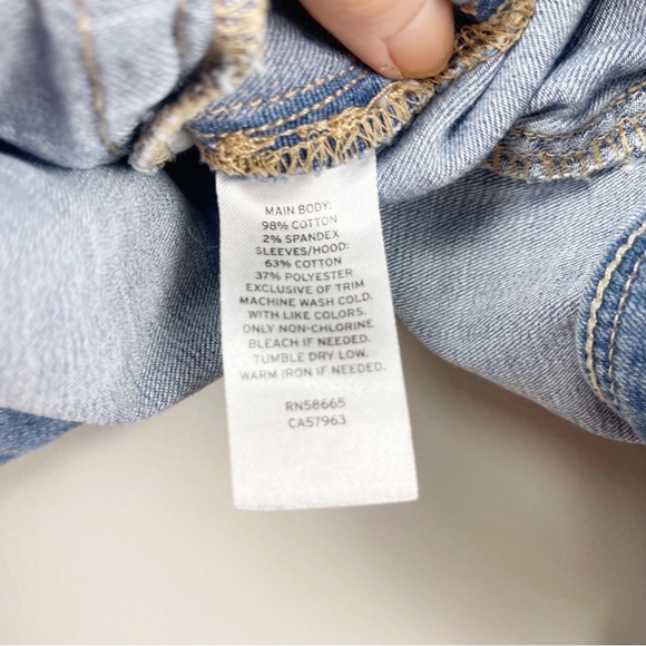 Tucker + Tate Denim Hoodie Jacket - Picture 3 of 6